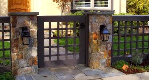 Красивые заборы для частного дома Красивые заборы для частного дома