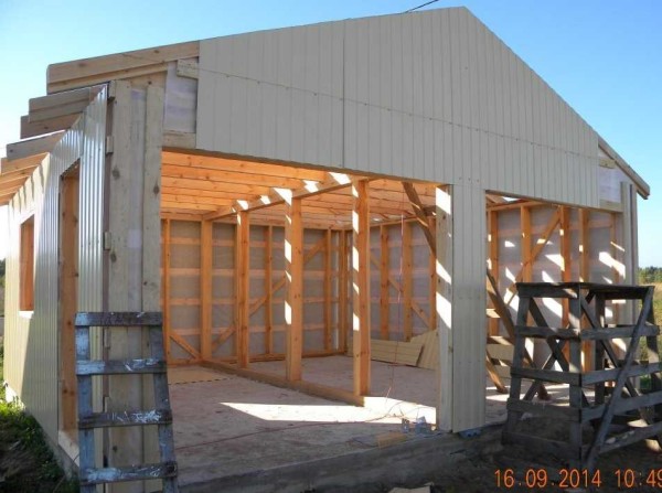 Как построить гараж своими руками Как построить гараж своими руками