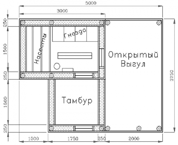 Курятник своими руками: предварительная подготовка и пошаговая инструкция изготовления Курятник своими руками: предварительная подготовка и пошаговая инструкция изготовления