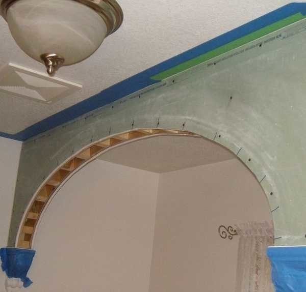 Арка своими руками: пошаговая инструкция (гипсокартон), 3 способа Арка своими руками: пошаговая инструкция (гипсокартон), 3 способа