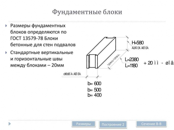 Основные характеристики фундаментных бетонных блоков: свойства и преимущества | название сайта Основные характеристики фундаментных бетонных блоков: свойства и преимущества | название сайта
