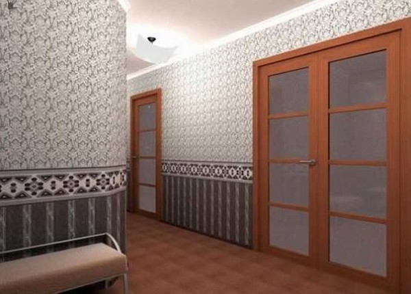 Как поклеить обои двух видов (комбинирование) Как поклеить обои двух видов (комбинирование)