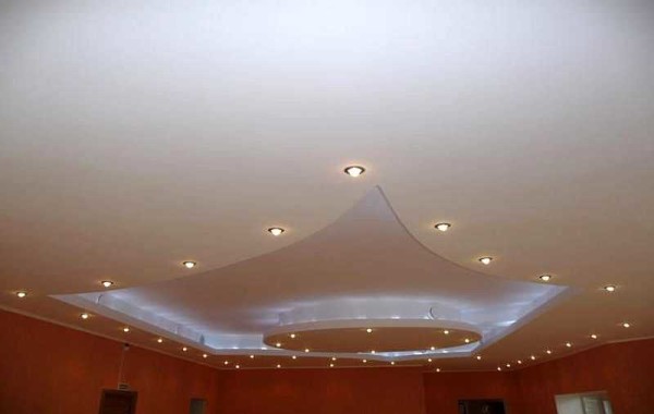 Как сделать потолок из гипсокартона с подсветкой Как сделать потолок из гипсокартона с подсветкой