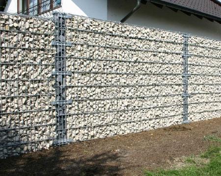 Заборы из габионов Заборы из габионов