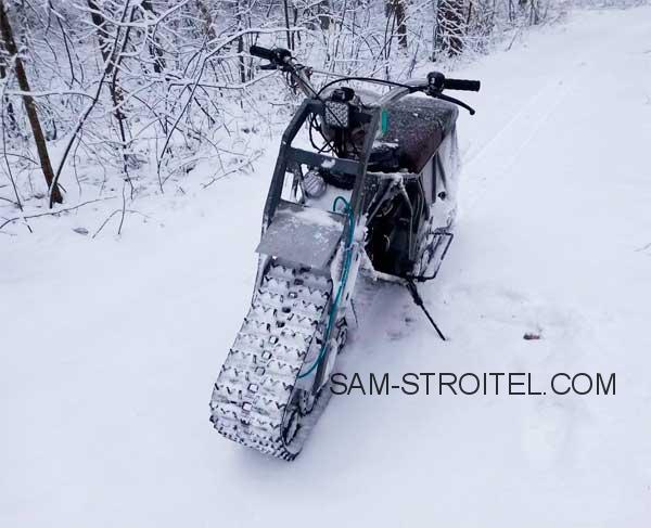 Самодельный полноприводный гусеничный мотоцикл своими руками: обзор конструкции Самодельный полноприводный гусеничный мотоцикл своими руками: обзор конструкции