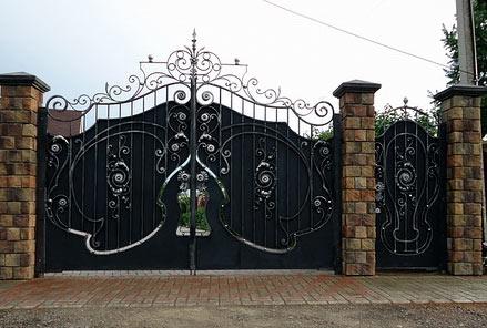 Эскизы кованых ворот Эскизы кованых ворот