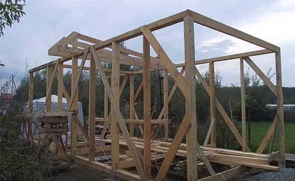 Как построить гараж своими руками Как построить гараж своими руками