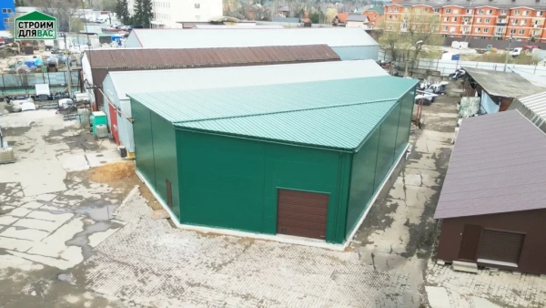 Реконструкция склада с помощью сэндвич-панелей Реконструкция склада с помощью сэндвич-панелей