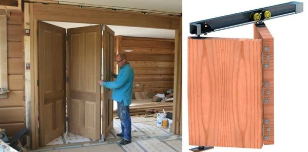 Как поставить складывающиеся двери (гармошка, книжка) Как поставить складывающиеся двери (гармошка, книжка)