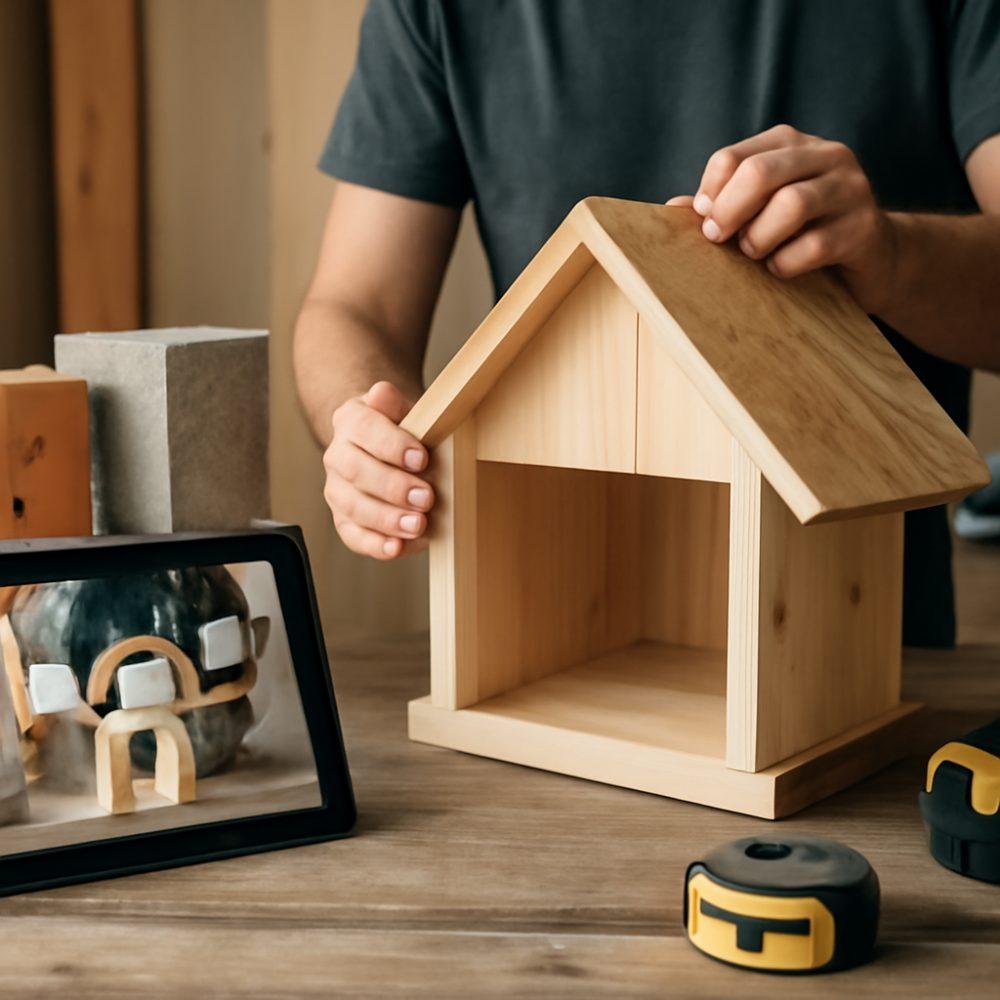 Как делать домик видео 1