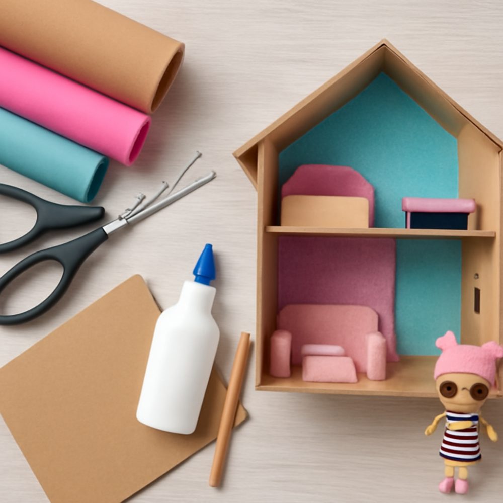 Как делать домик лол 1