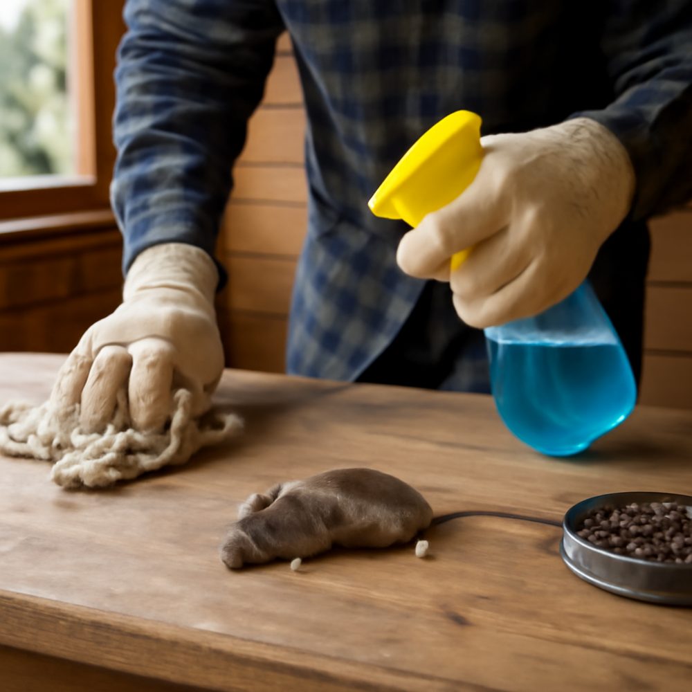 Как обработать дачный домик после зимы от мышей 1