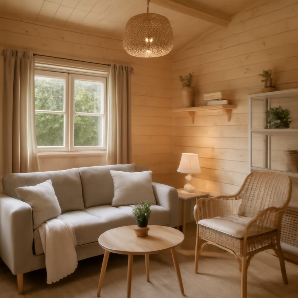 Как обставить комнату в садовом домике 1