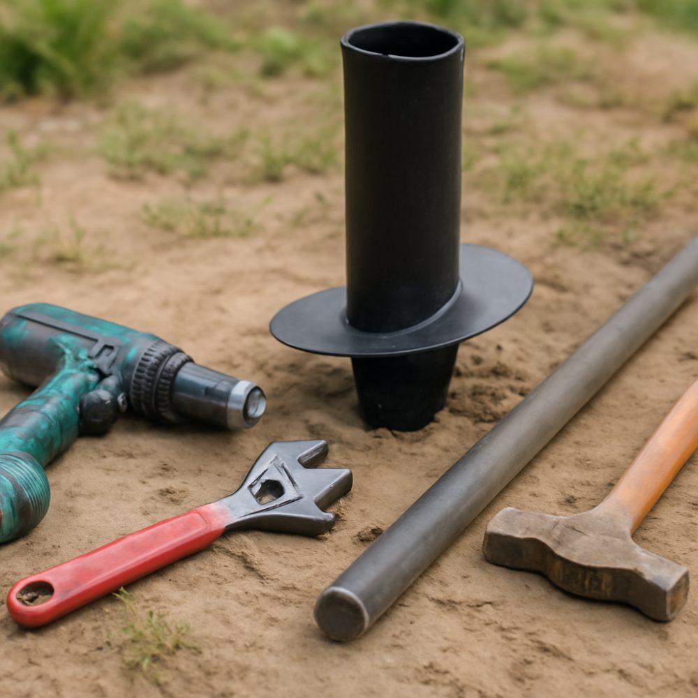 Чем вкрутить винтовую сваю 1