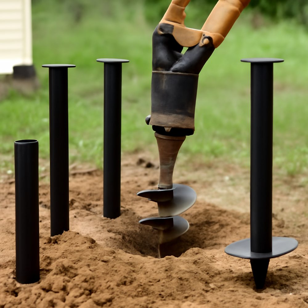 Сколько стоит забурить винтовую сваю 1