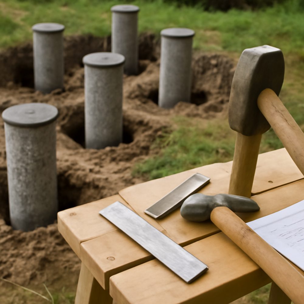 Как делать сваи под фундамент своими руками 1