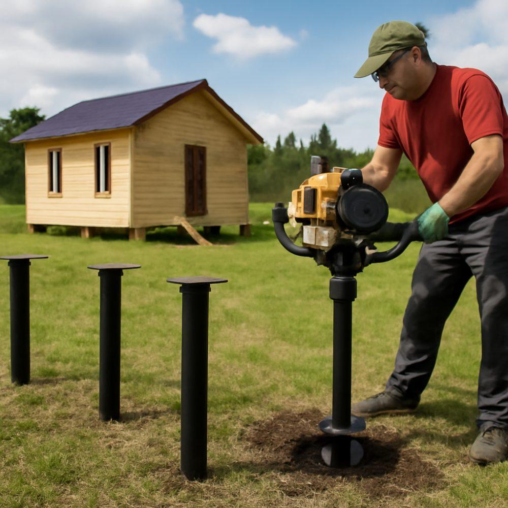 Сколько стоит завернуть винтовые сваи 1