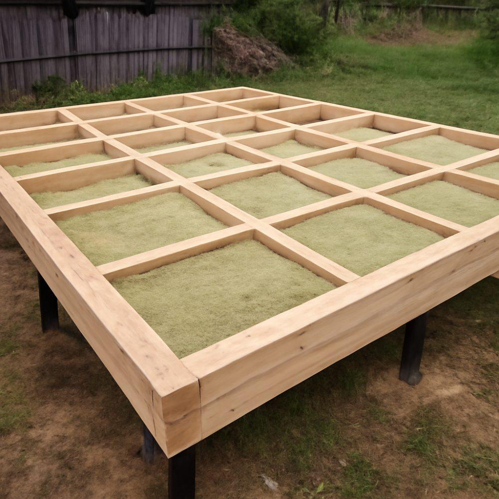 Чем утеплить пол в бане на винтовых сваях 1