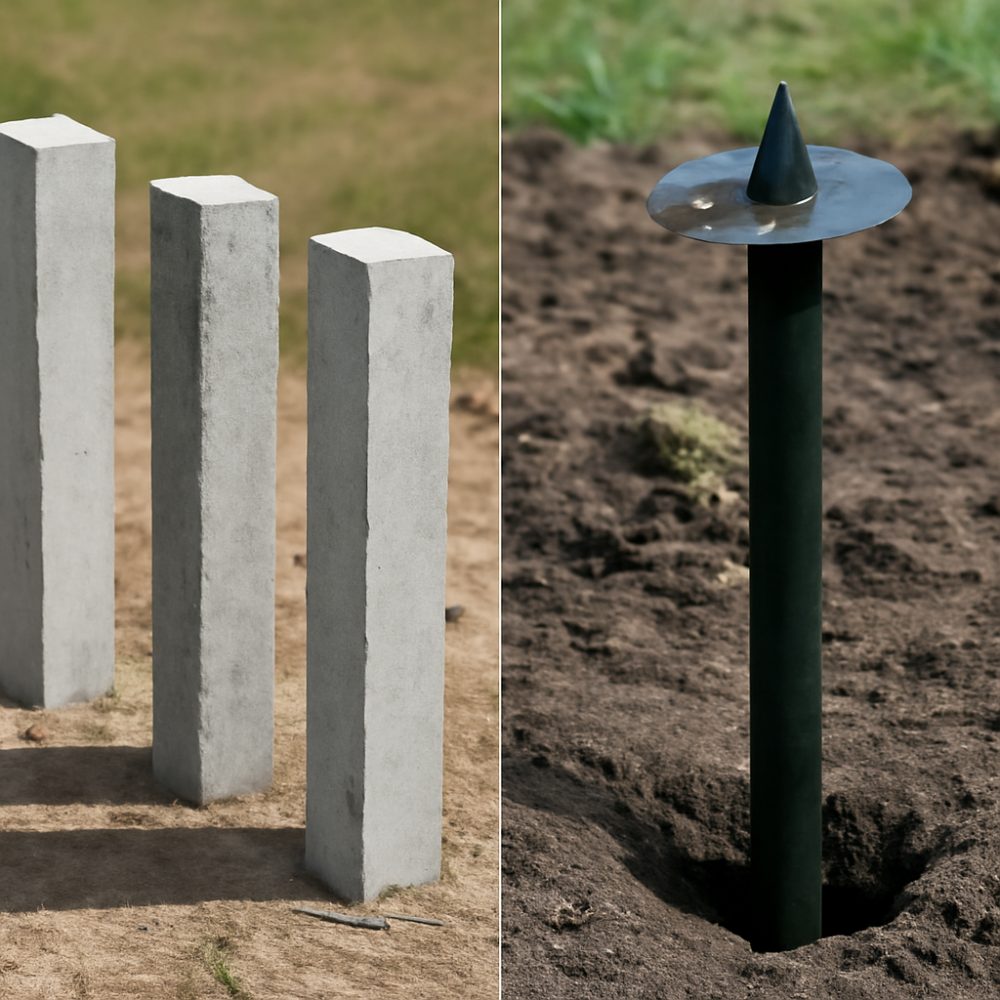 Что лучше железобетонные сваи или винтовые сваи 1