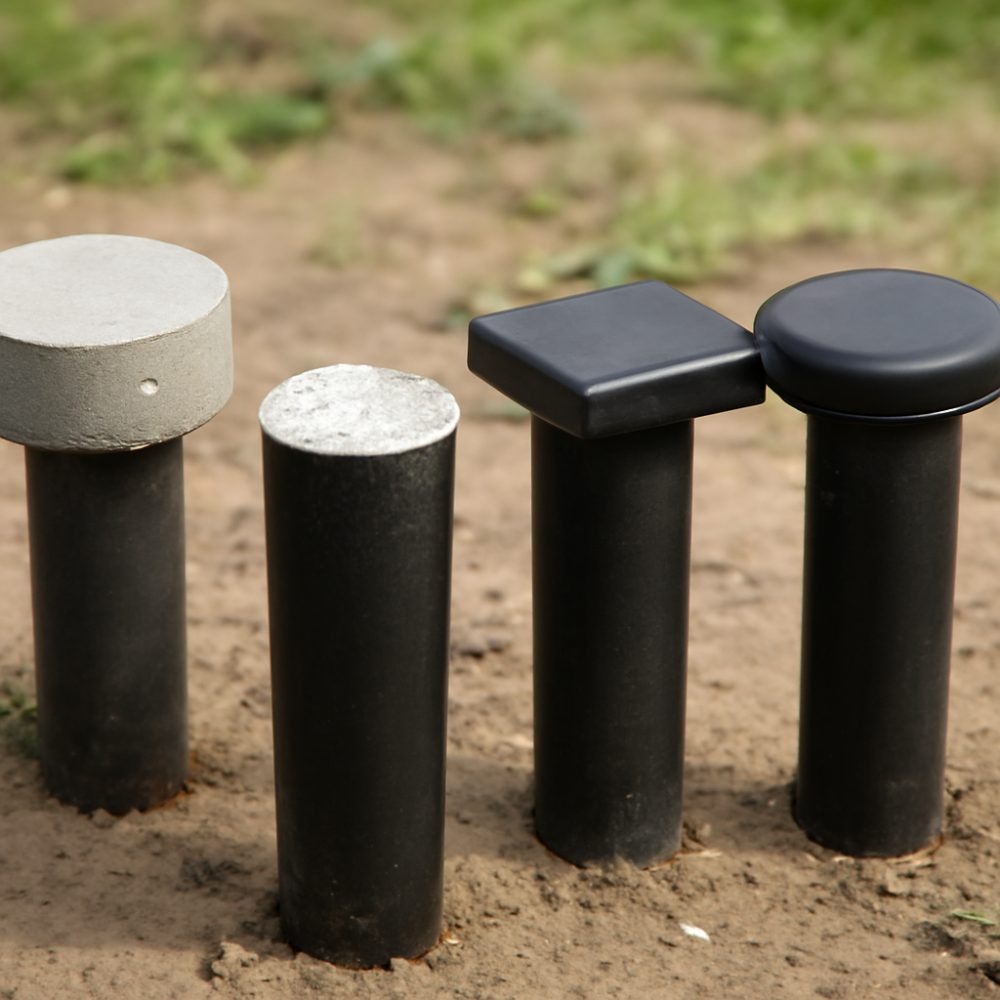 Чем закрывают сваи 1