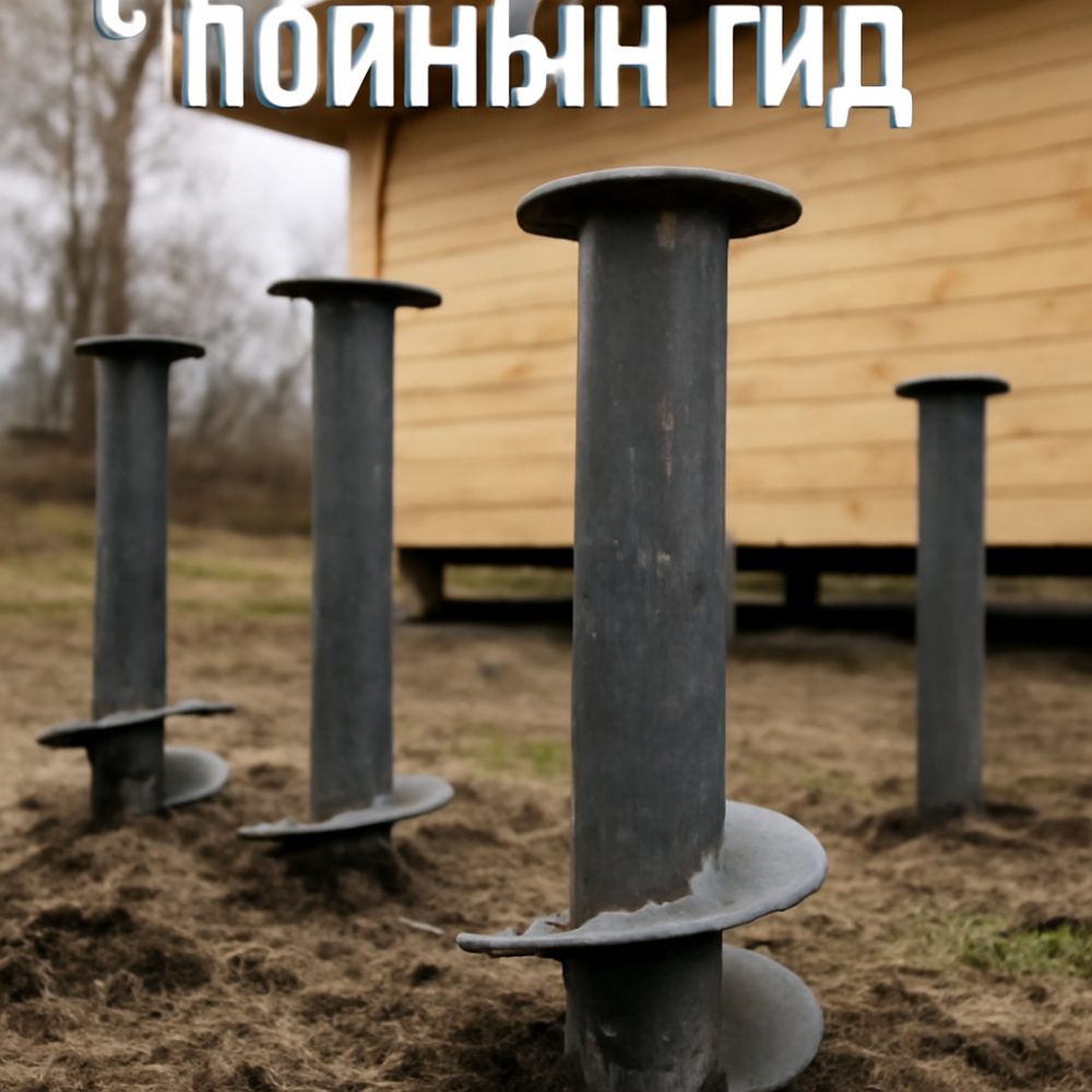 На сколько лет хватит винтовых свай 1
