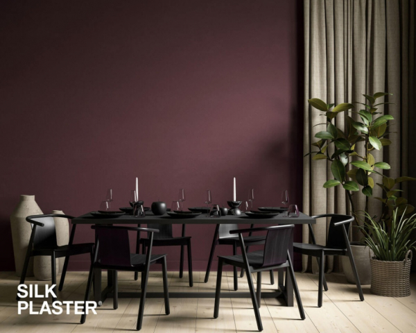 Декоративные покрытия silk plaster