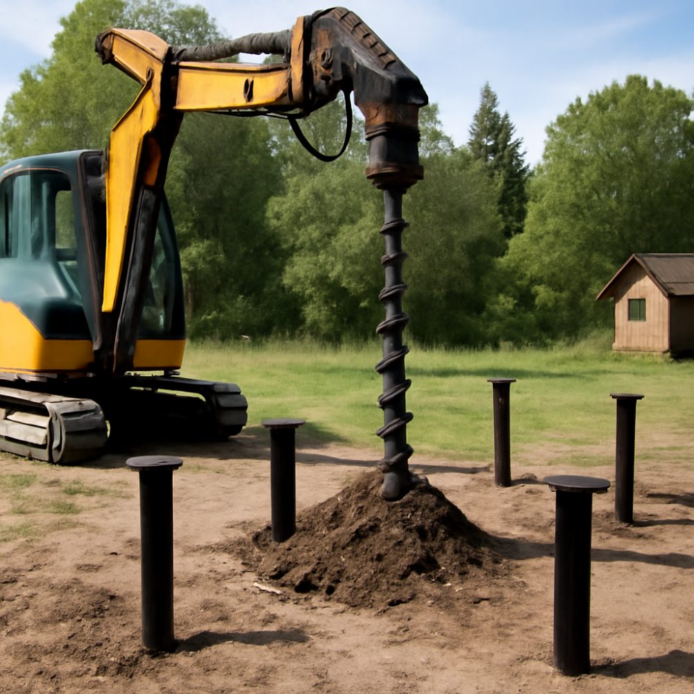 Сколько стоит выкрутить винтовые сваи 1