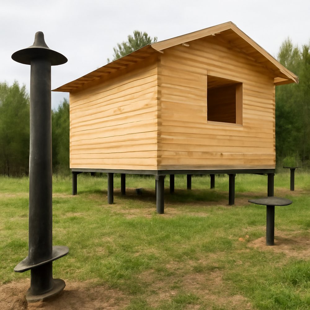 Как рассчитать винтовые сваи для бани 1