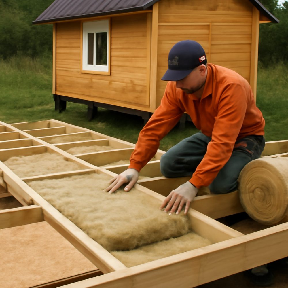 Как правильно утеплить пол в доме на сваях 1