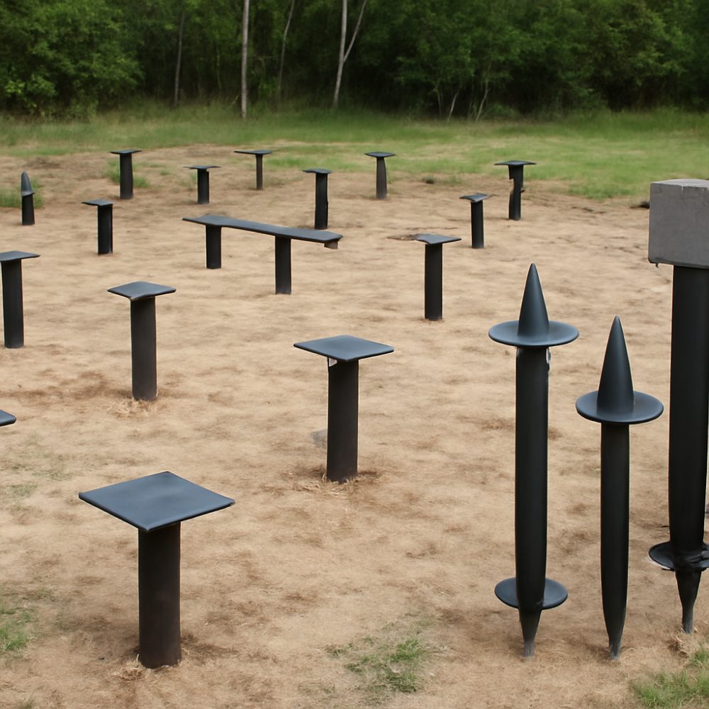 Как правильно располагать сваи под фундамент 1