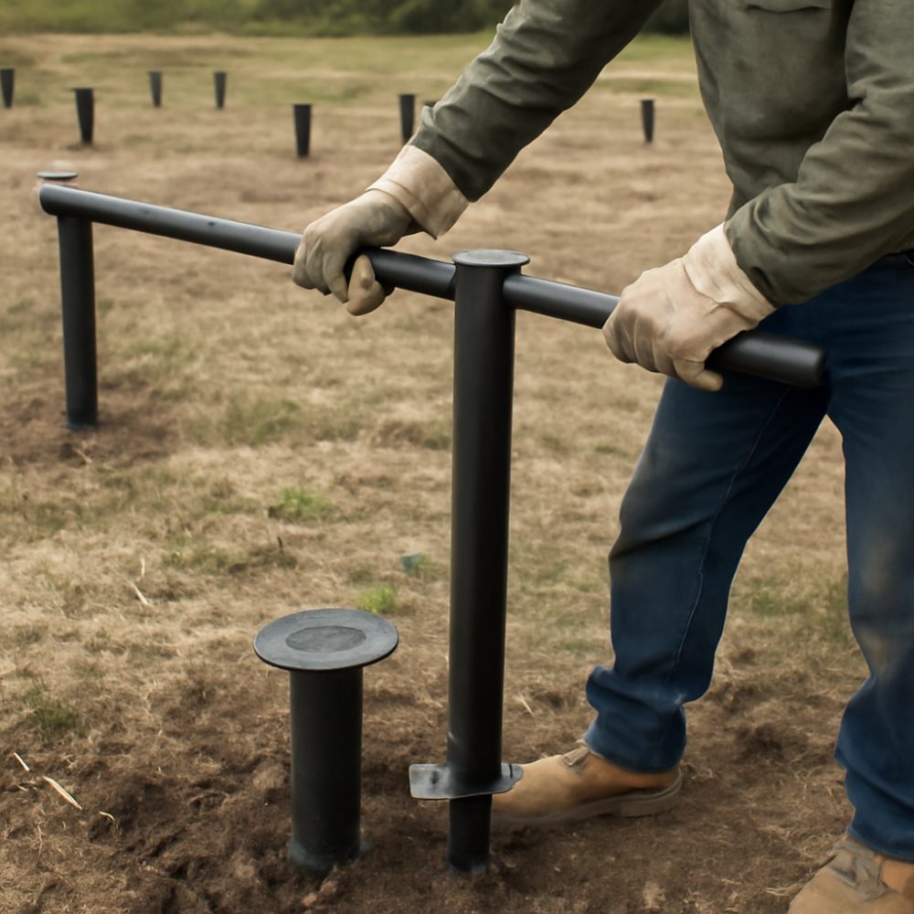 Как правильно крутить сваи под фундамент 1