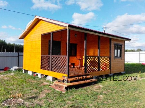 Дачный домик своими руками: подробные фото пошагового строительства