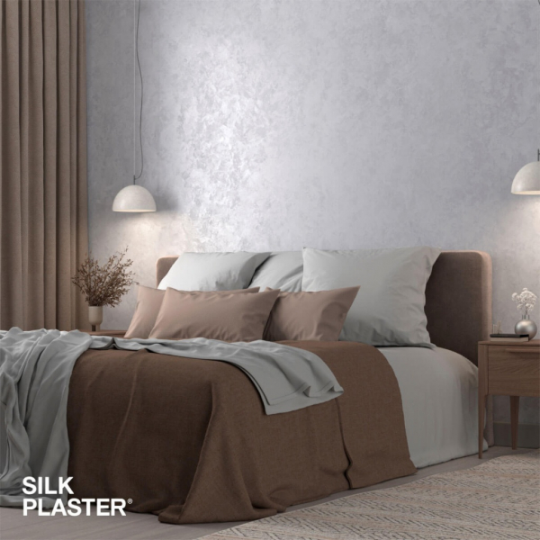 Декоративные покрытия silk plaster