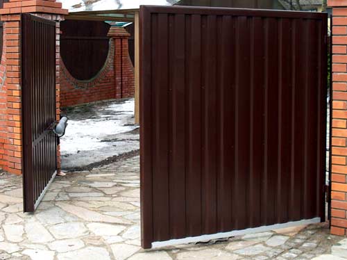 Автоматические распашные ворота Автоматические распашные ворота