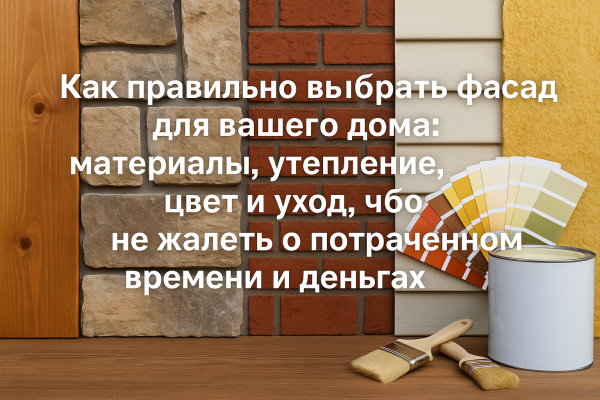 Как правильно выбрать фасад для вашего дома: материалы, утепление, цвет и уход, чтобы не жалеть о потраченном времени и деньгах 1