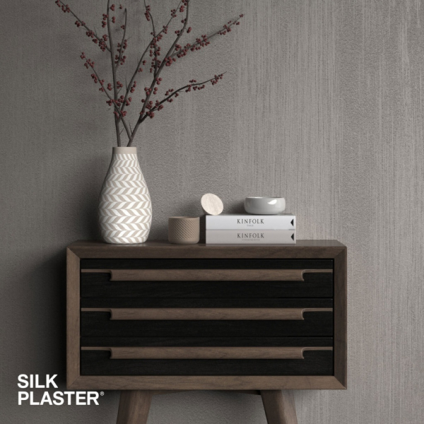 Декоративные покрытия silk plaster