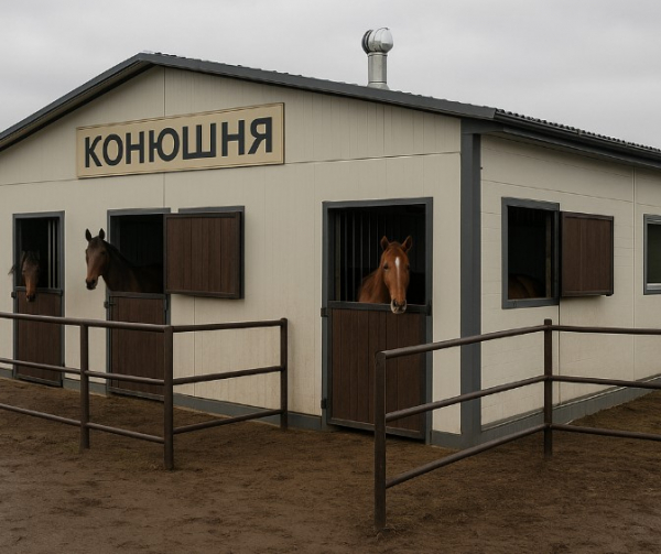 Купить конюшню из сэндвич-панелей в спб: надежность, удобство и доступность 1