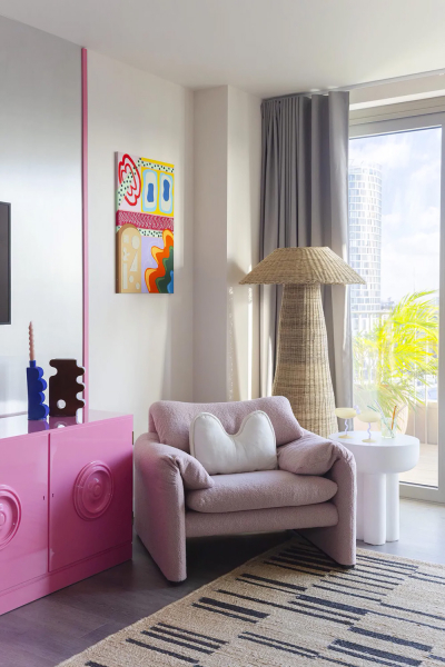 Красочная эклектика по-английски: работы owl interior design