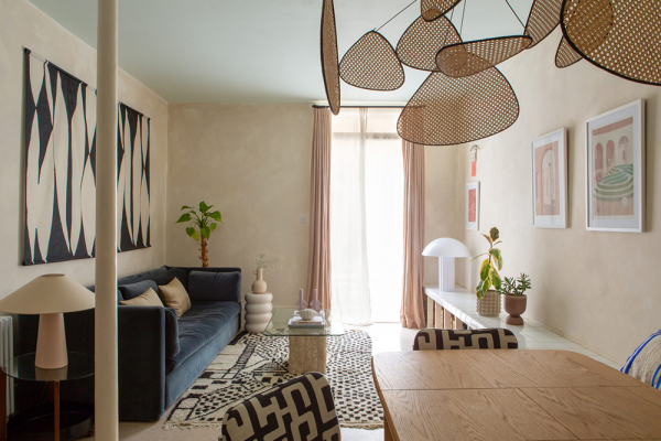 Красочная эклектика по-английски: работы owl interior design