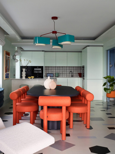 Красочная эклектика по-английски: работы owl interior design