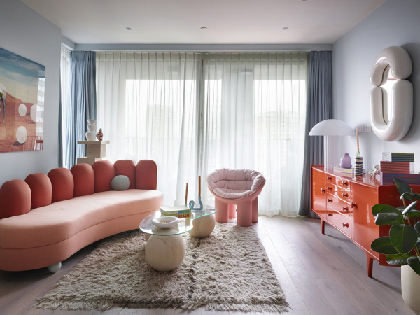 Красочная эклектика по-английски: работы owl interior design