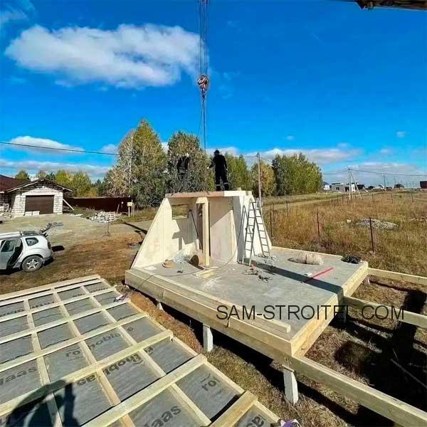 Как я построил дом a-frame своими руками: от идеи до готового проекта