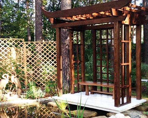 Заборы в японском стиле Заборы в японском стиле