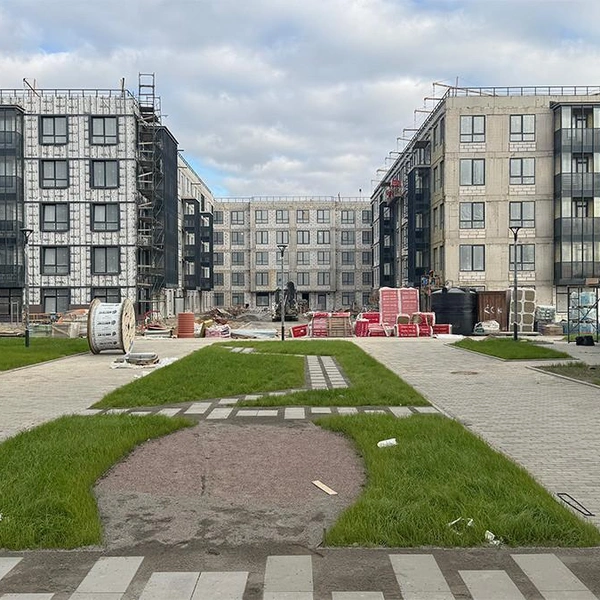 Первые корпуса в квартале plus пулковский готовятся к сдаче Первые корпуса в квартале plus пулковский готовятся к сдаче