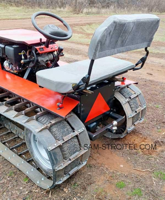 Самодельный гусеничный минитрактор своими руками — полный обзор и инструкция по сборке