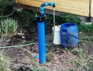 Способы создания скважины на участке 1