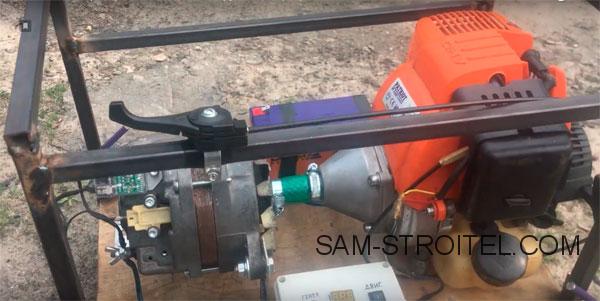 Бензиновый генератор 220 своими руками 1