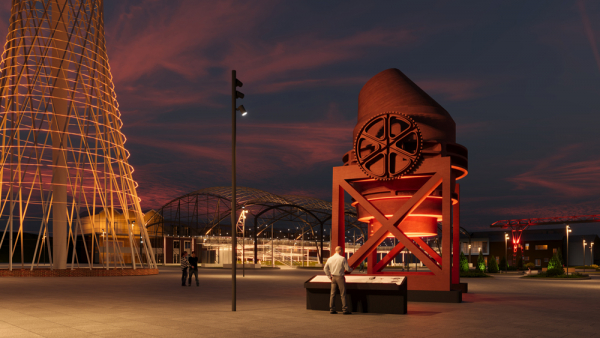 Башня шухова в выксе открыта: первый в новейшей истории процесс ее реставрации и перемещения завершен Башня шухова в выксе открыта: первый в новейшей истории процесс ее реставрации и перемещения завершен