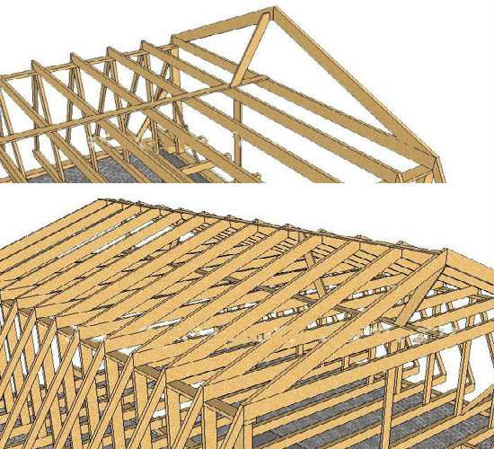 Строительство мансардной крыши своими руками Строительство мансардной крыши своими руками