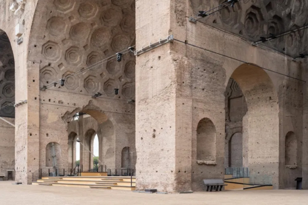 Базилика massenzio в обрамлении новых архитектурных решений 1